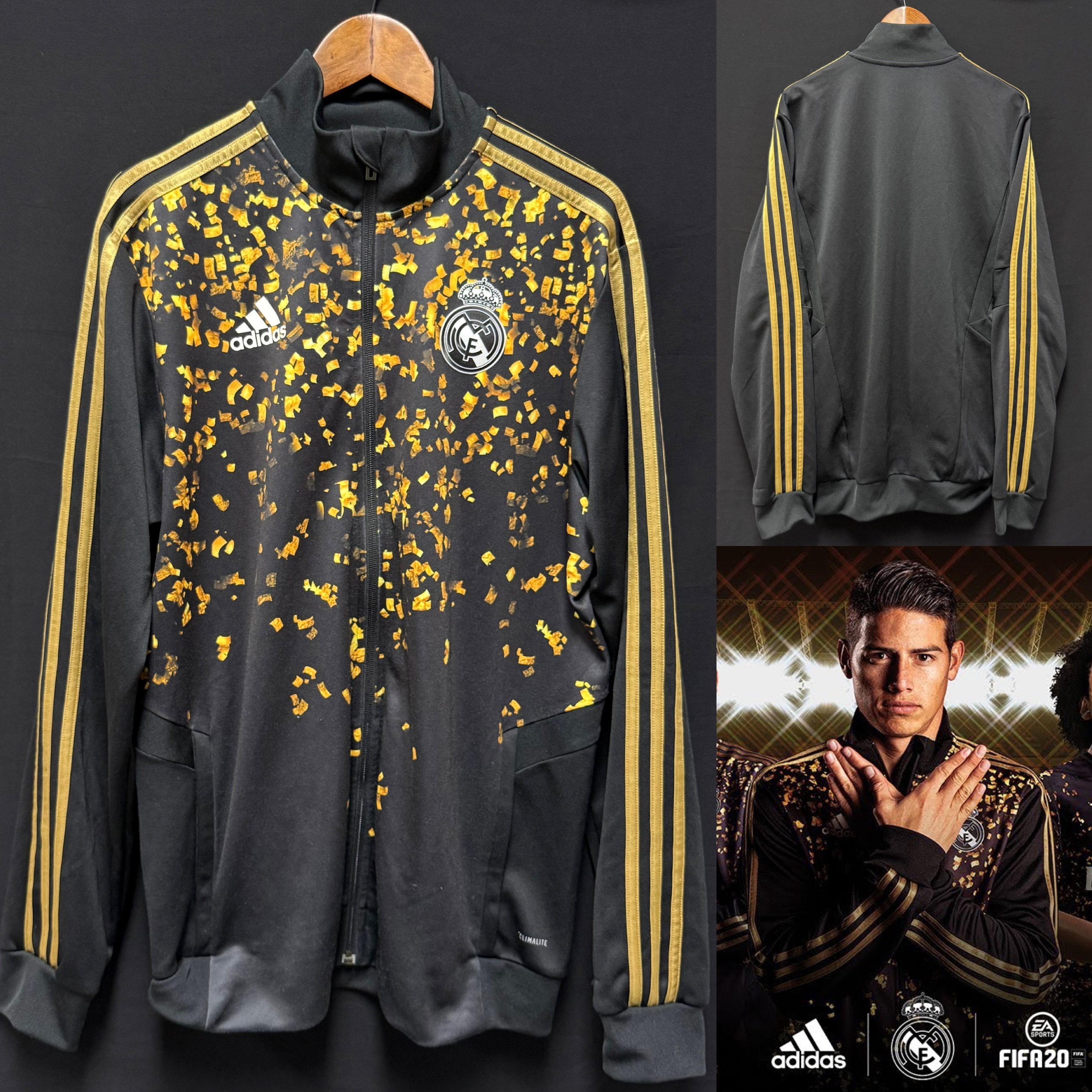 Real Madrid 2020 Adidas x EA Sports Player Jacket