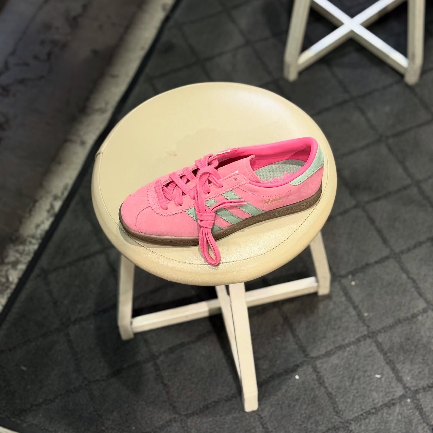 Adidas Stadt 日本新款 粉紅 粉色 焦糖底 麂皮 男女 復古鞋 KI1414