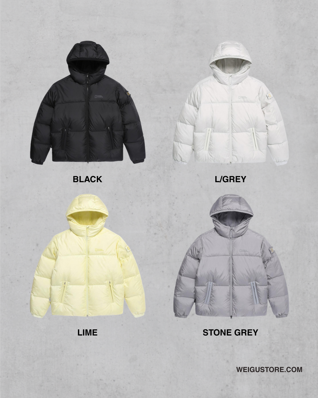 【預購】National Geographic 鵝絨 連帽羽絨外套 N254UDW971 N254UDW171