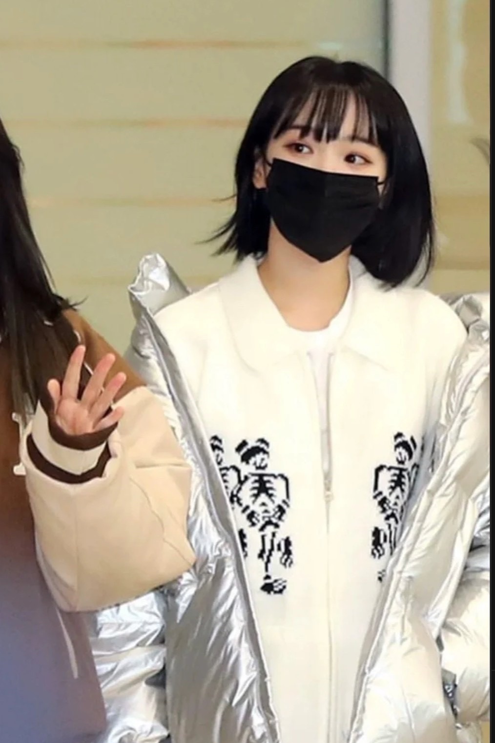 Nice Ghost Club 金采源同款 立領針織外套