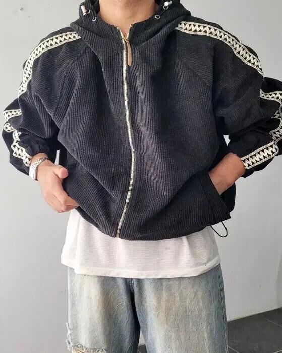 拼間連帽拉鍊外套 JK2741