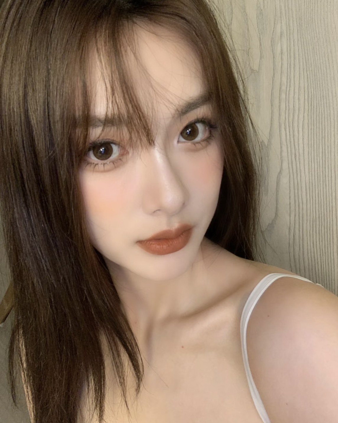 <混血妝必備>Gucci 古馳 傾色 絨霧 唇膏3.5g #308 橘棕