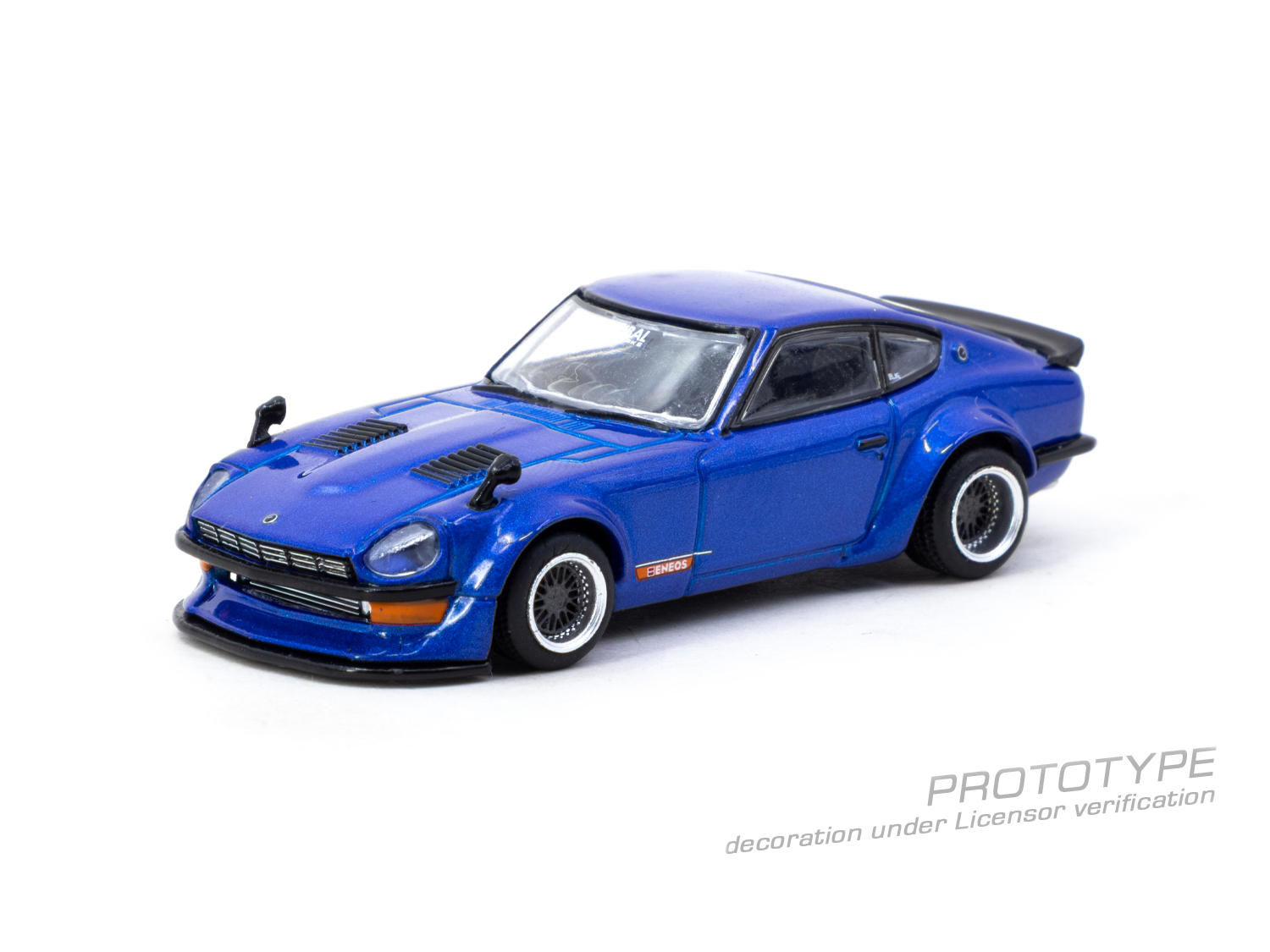 Tarmac Works 1/64 日產 Nissan Fairlady Z S30 寬體 Jon Sibal 設計 藍色