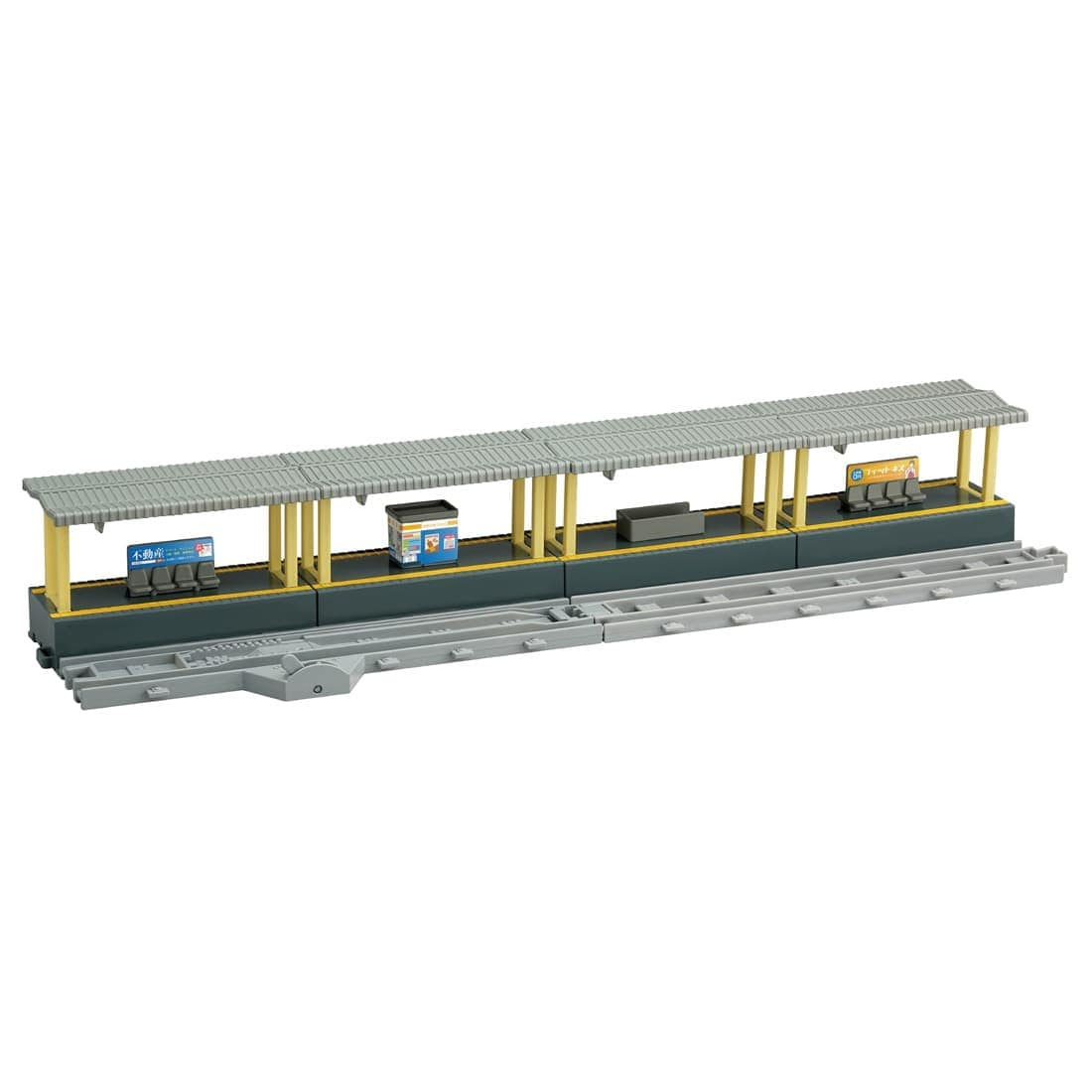 Takara Tomy Plarail Real Class 島式月台 基本路軌套裝