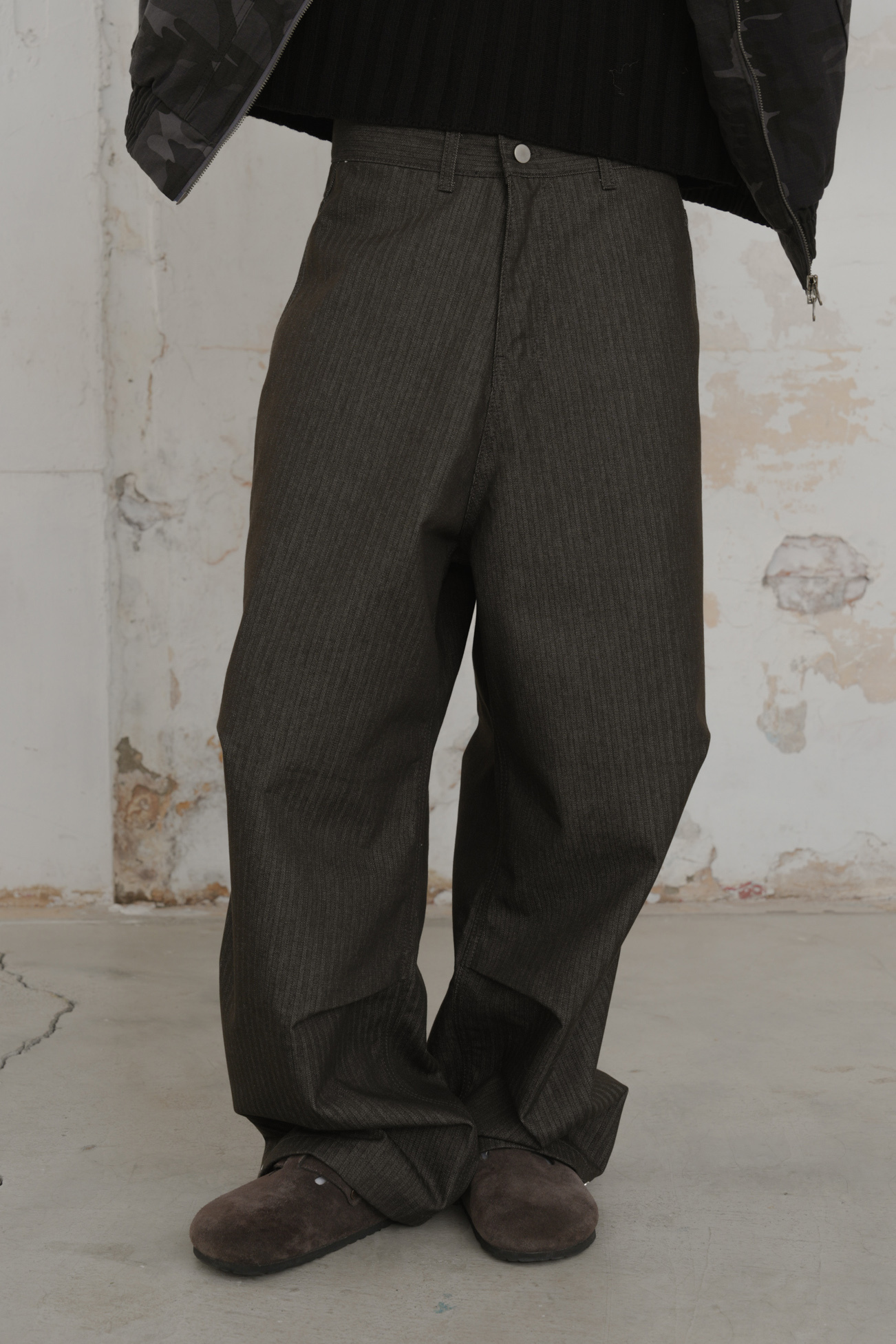 Hino Herringbone Pants #長褲