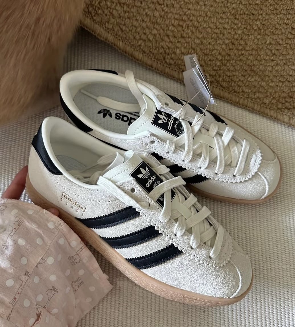 【預購】ADIDAS ORIGINALS STADT 奶油芝麻  米白  麂皮 女鞋 JR6343