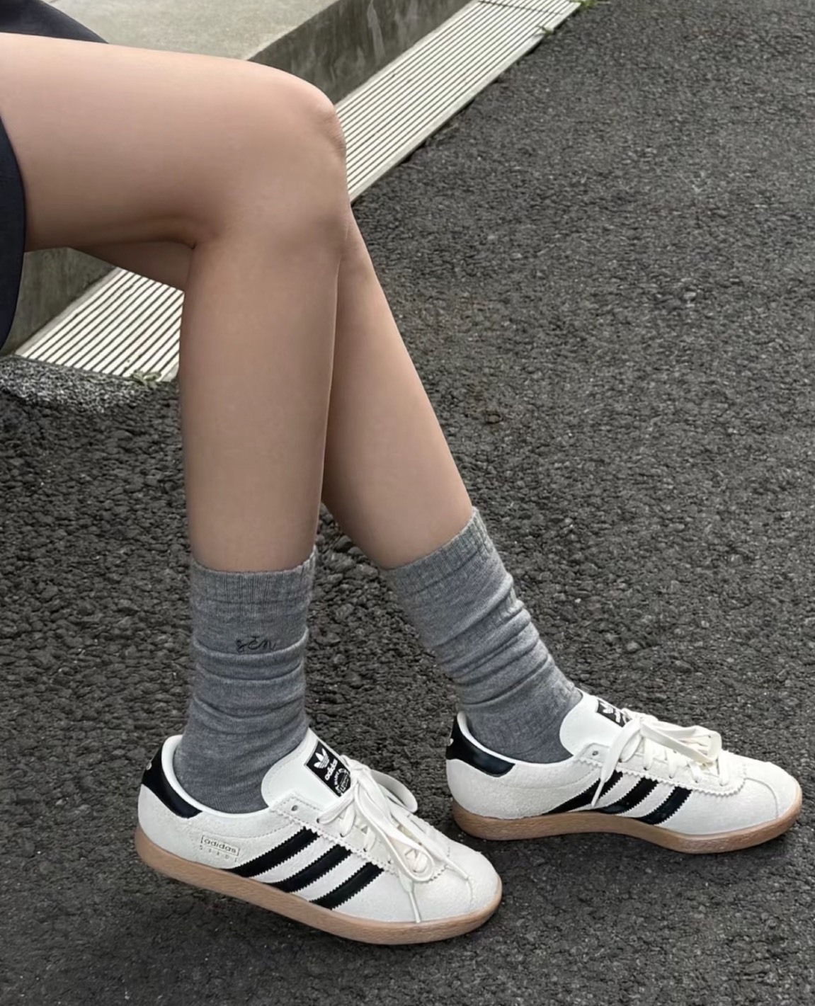 【預購】ADIDAS ORIGINALS STADT 奶油芝麻  米白  麂皮 女鞋 JR6343