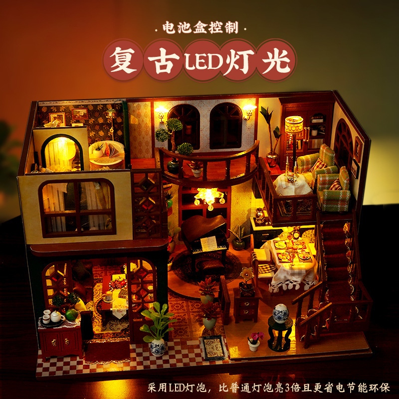Oriental Loft Miniature House Building Kit