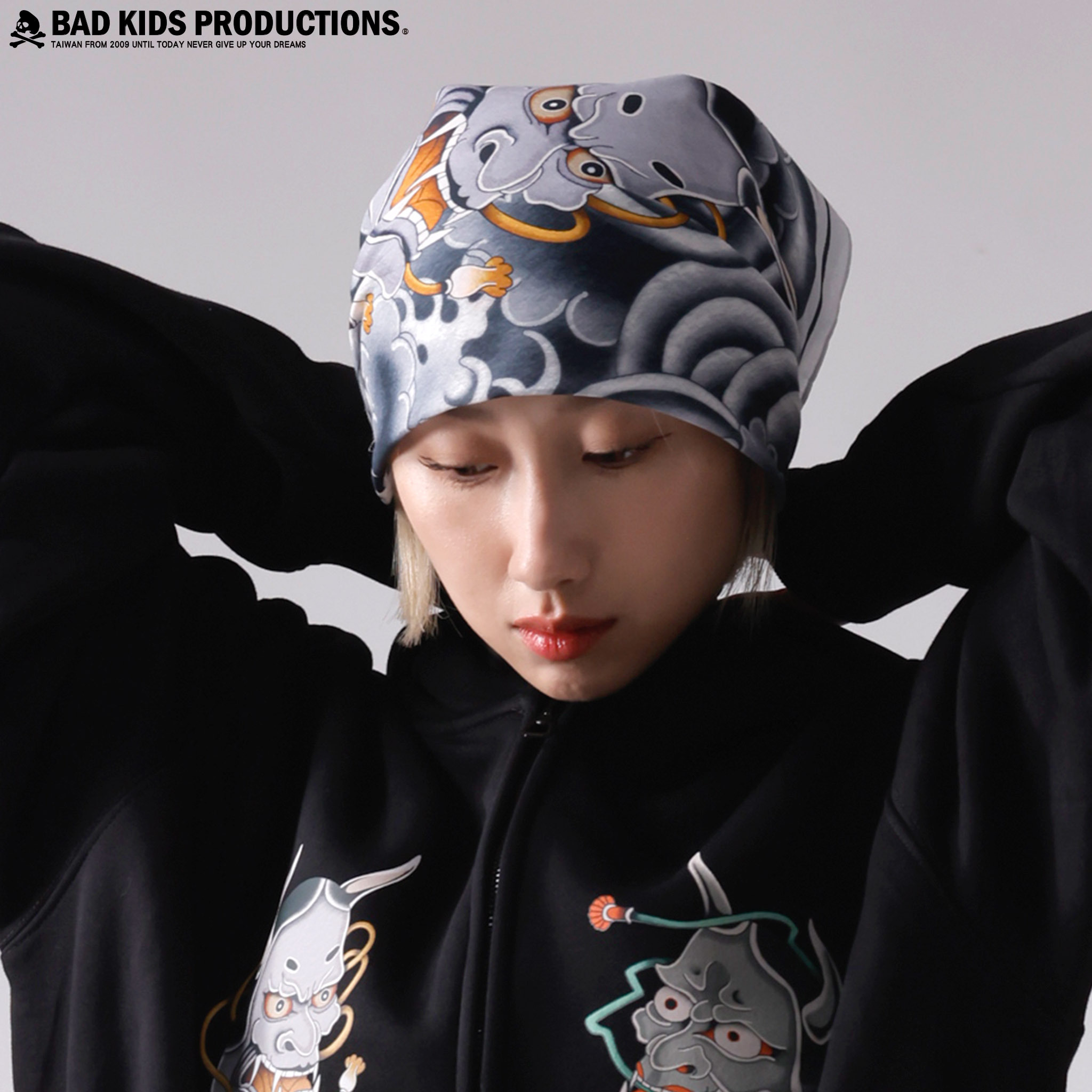 BAD KIDS 惡童 25A/W Hannya Kerchief (般若頭巾)