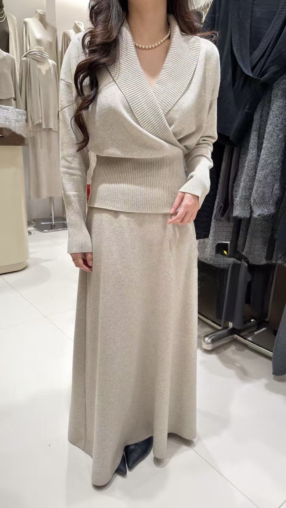 503 羊絨針織套裝