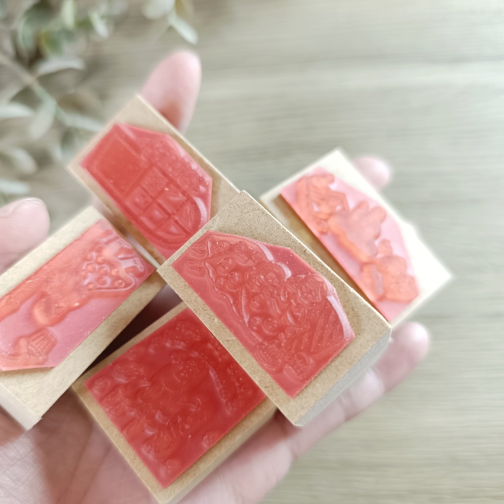 日本Stamp Marche．女孩系列 原創印章 共七款