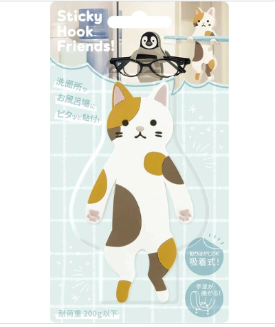 日本Sticky Hook動物吸盤掛鉤 (非日本製)