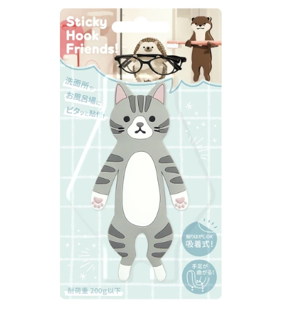 日本Sticky Hook動物吸盤掛鉤 (非日本製)