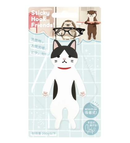 日本Sticky Hook動物吸盤掛鉤 (非日本製)