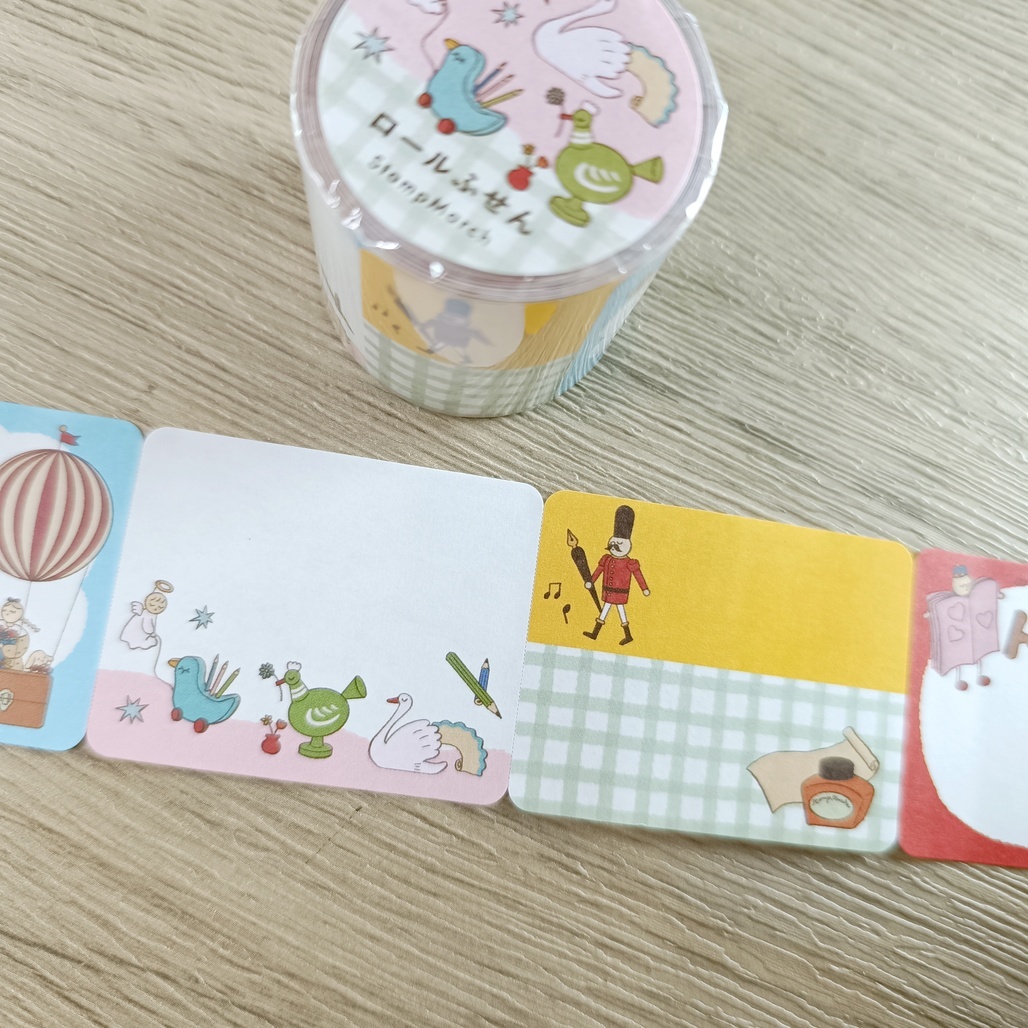 日本Stamp Marche．5周年紀念限定 便利貼卷