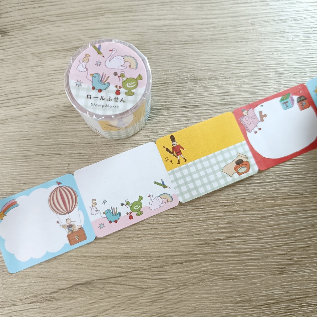 日本Stamp Marche．5周年紀念限定 便利貼卷
