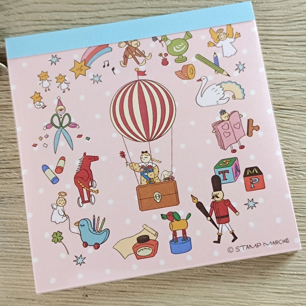 日本Stamp Marche．5周年紀念限定 便條紙本