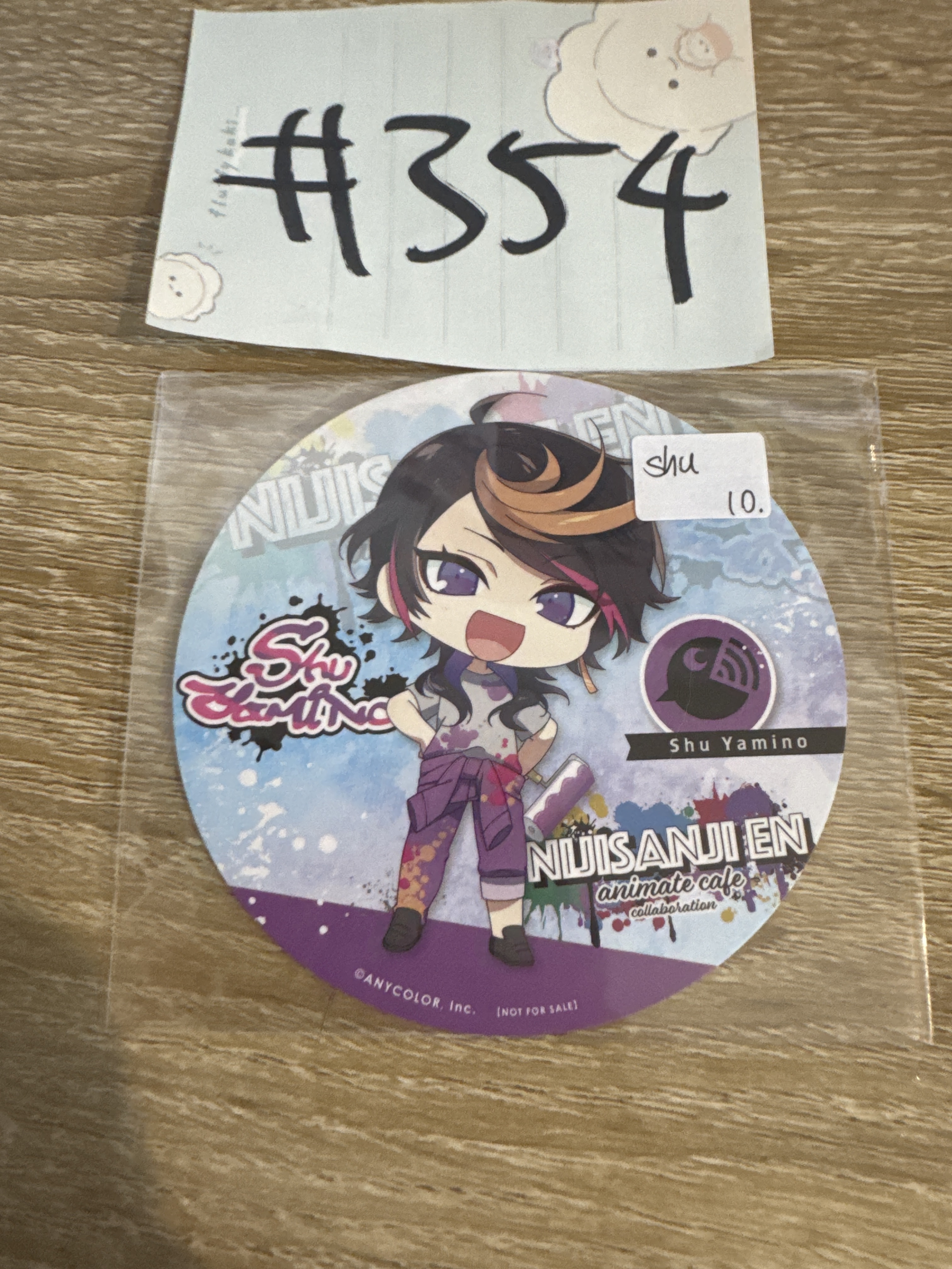 彩虹社 SHU 杯墊#354