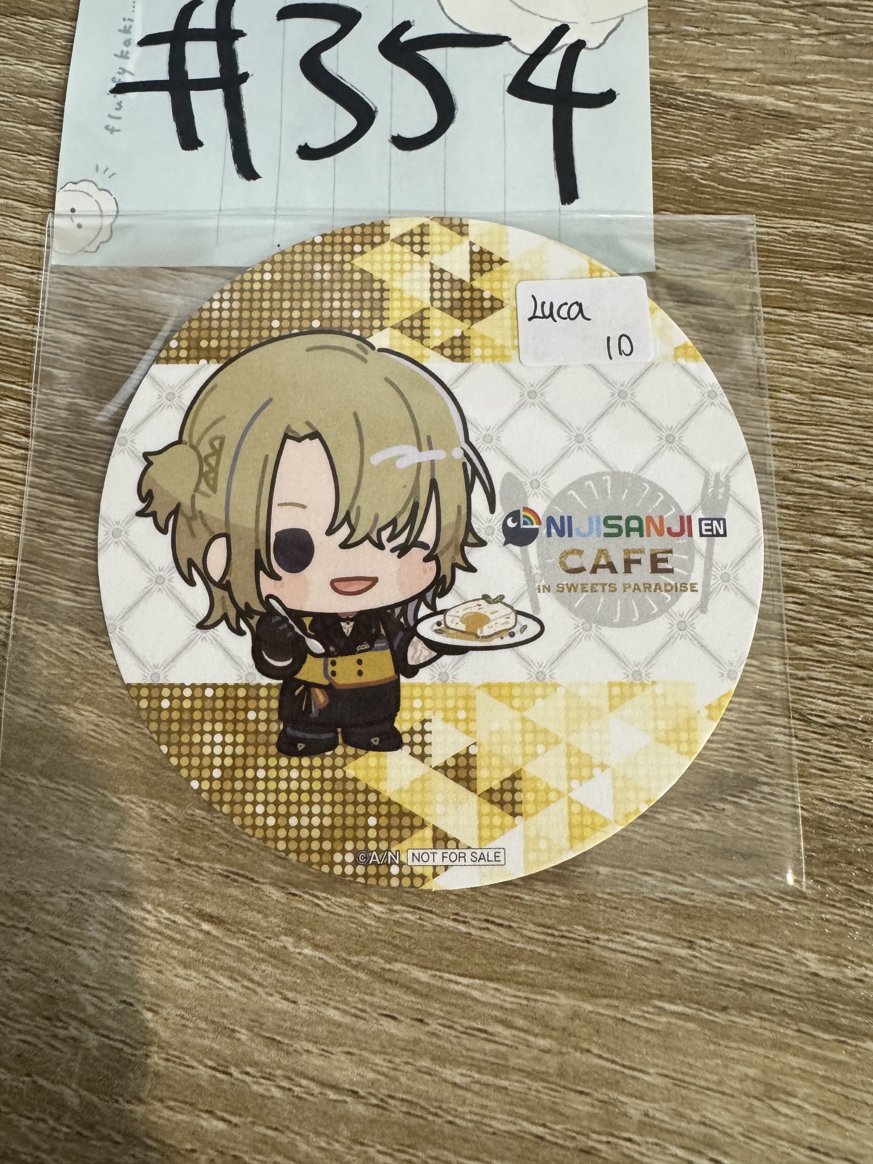 彩虹社 LUCA 杯墊#354