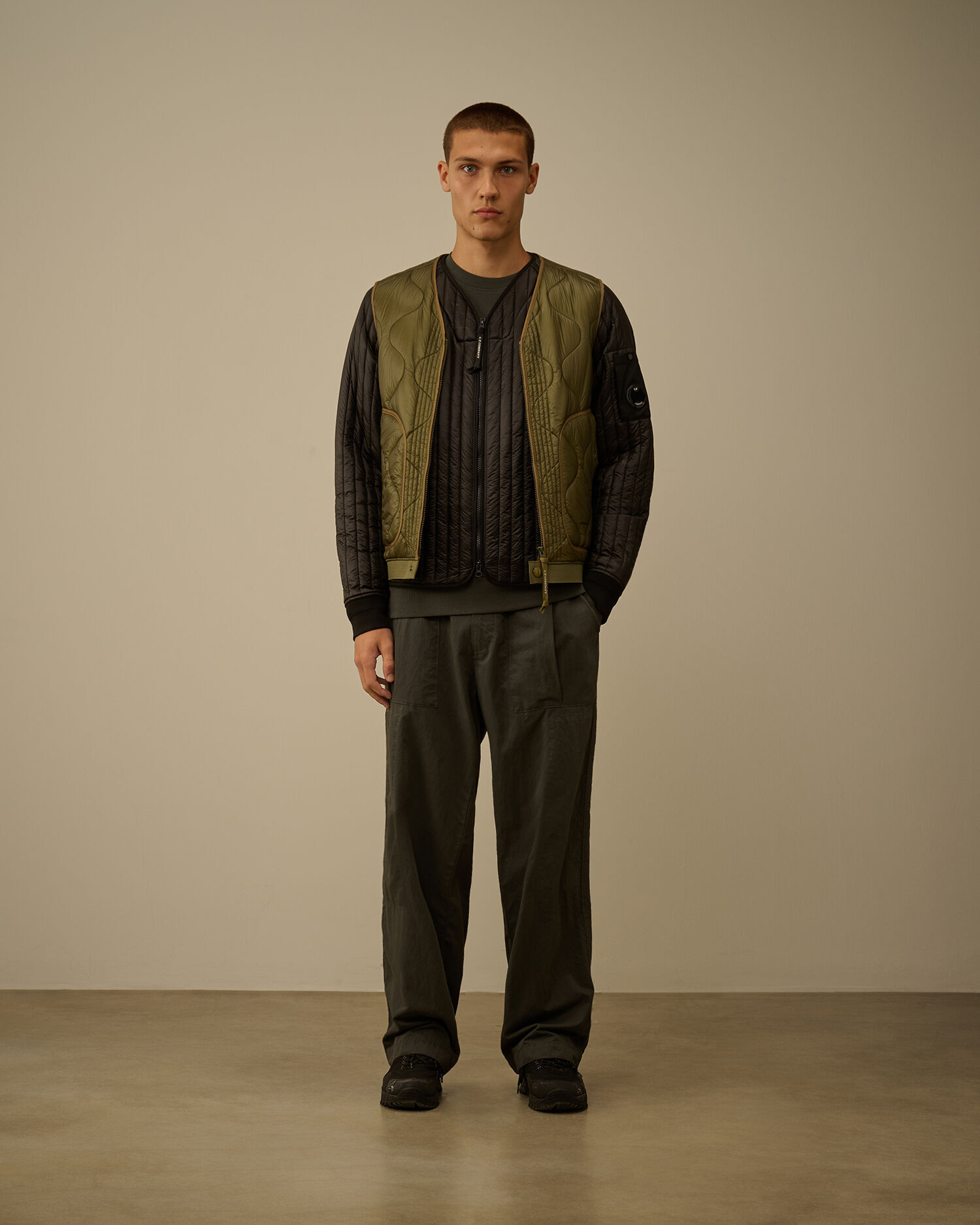 【代購】C.P. Company Liner Bomber Padded Jacket 內裡保暖飛行外套 – 輕量鋪棉・城市日常百搭