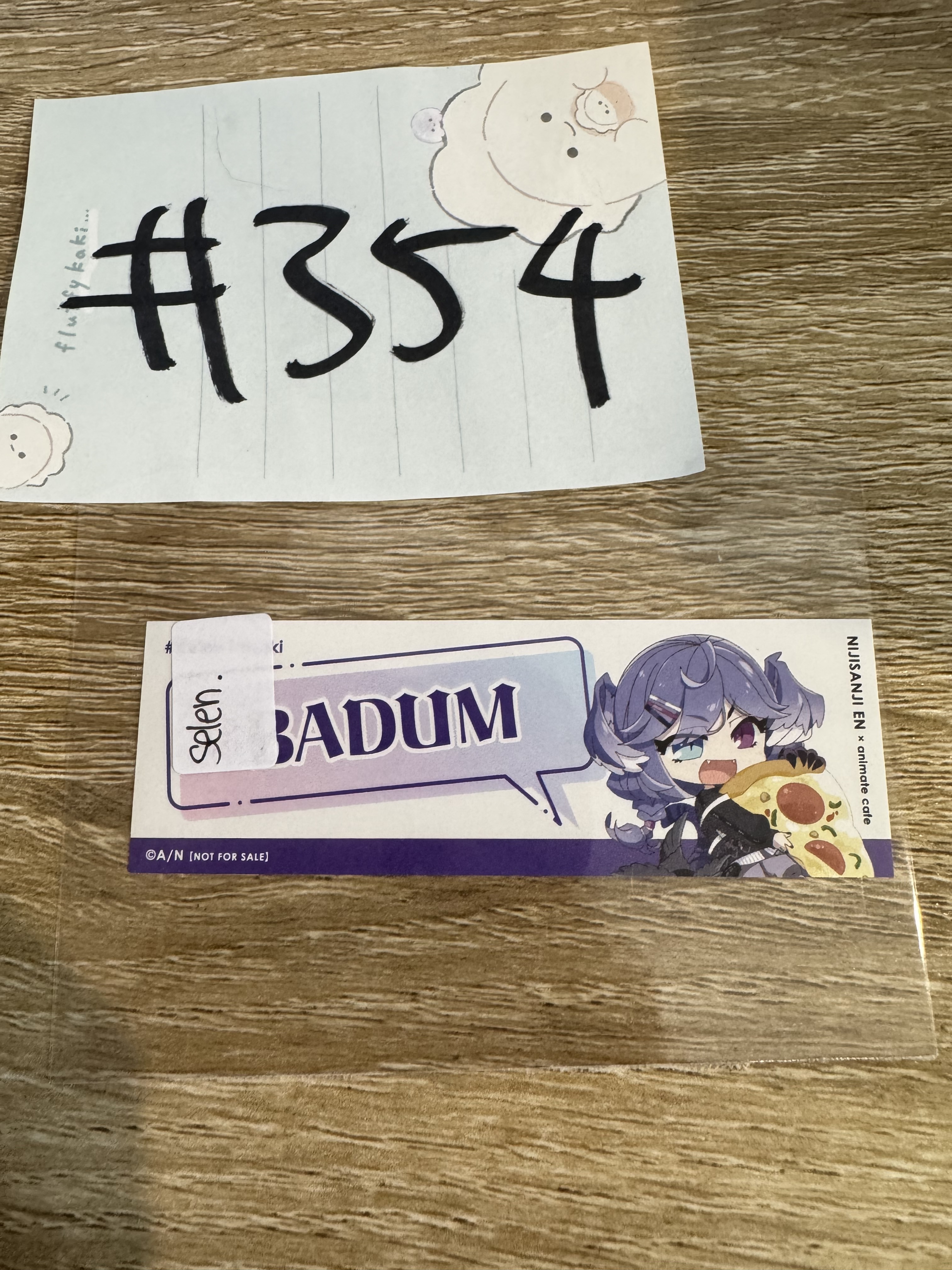 彩虹社  SELEN 貼紙 #354