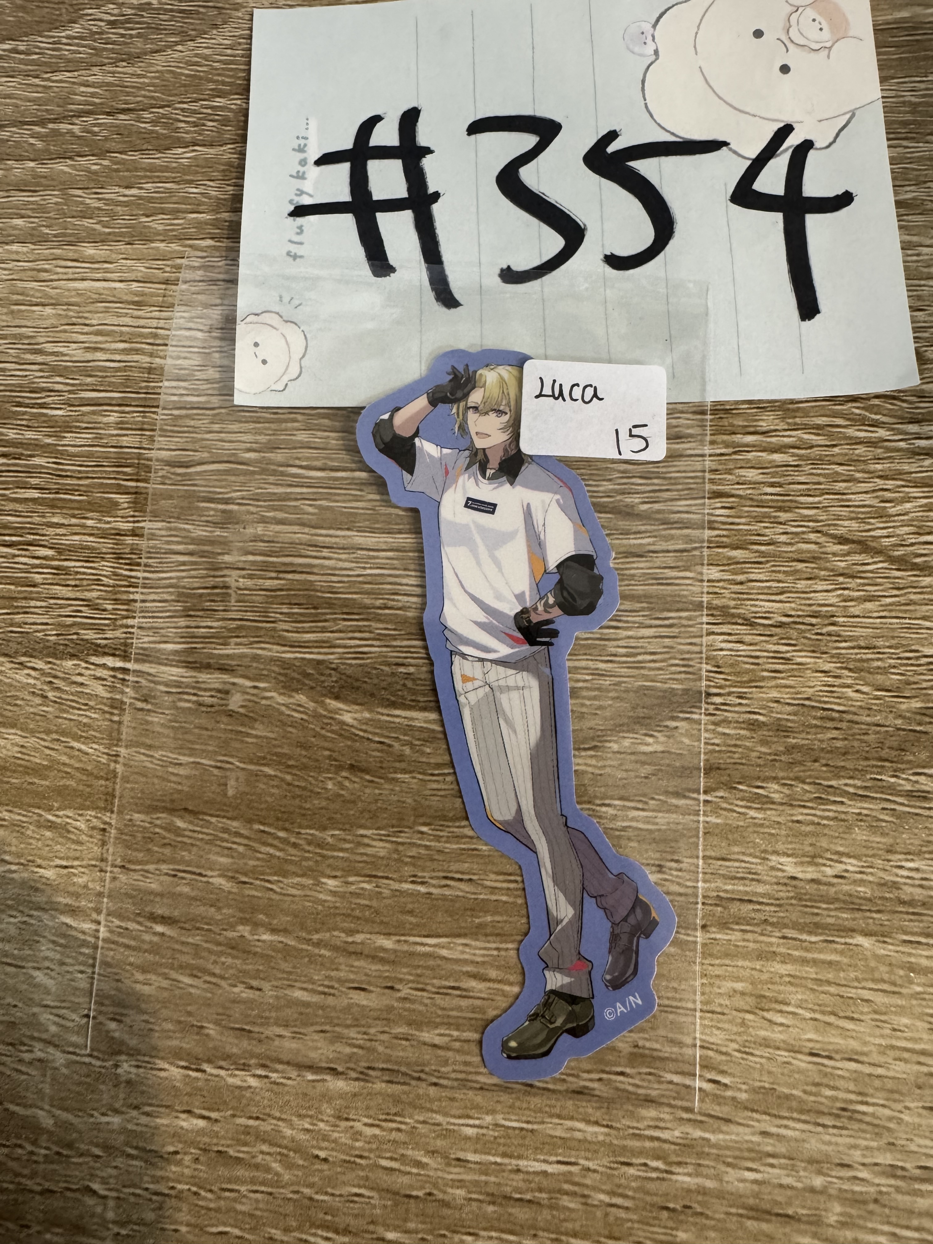彩虹社 LUCA 貼紙 #354