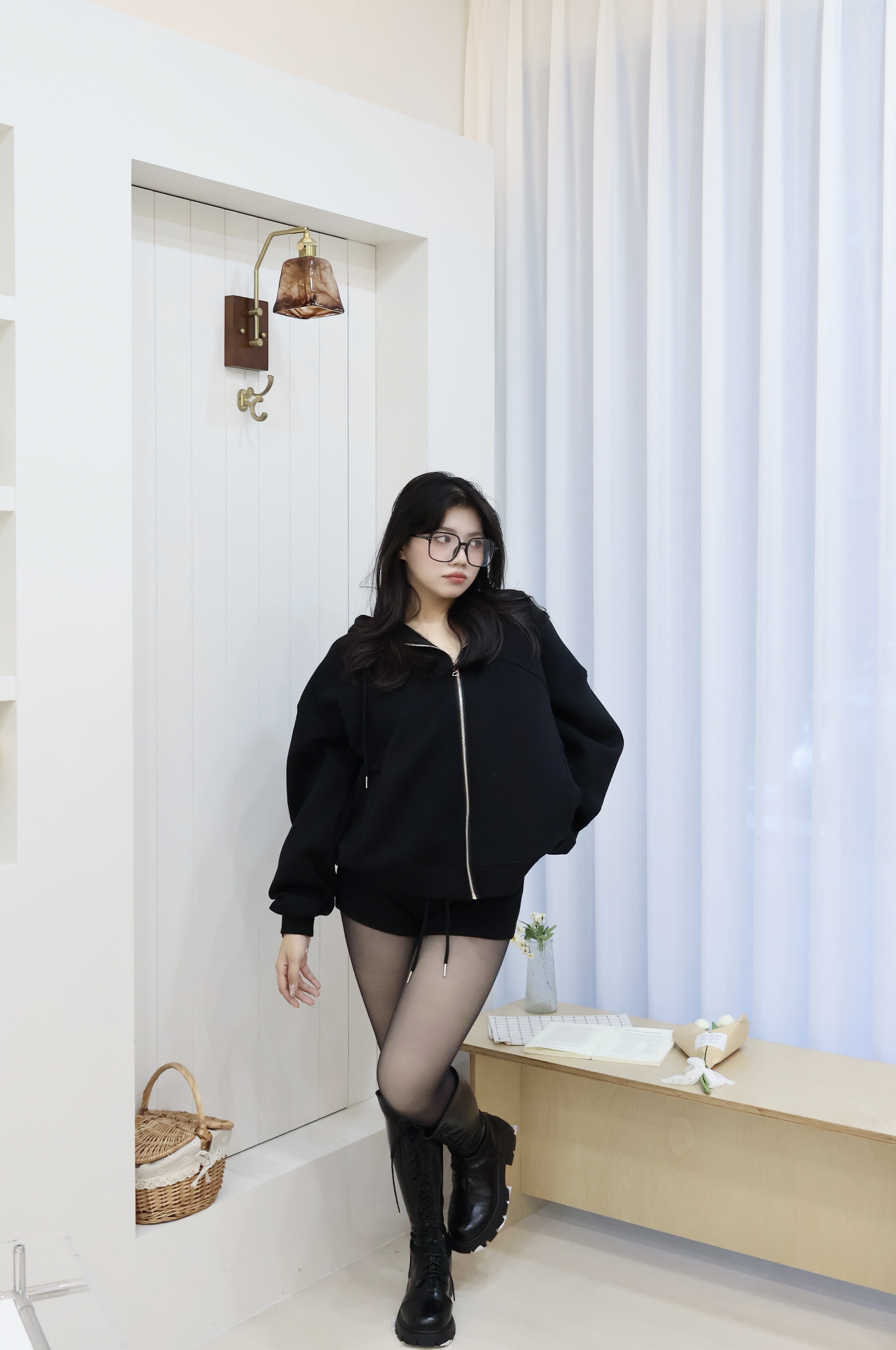 高質感韓版衛衣套裝🍁