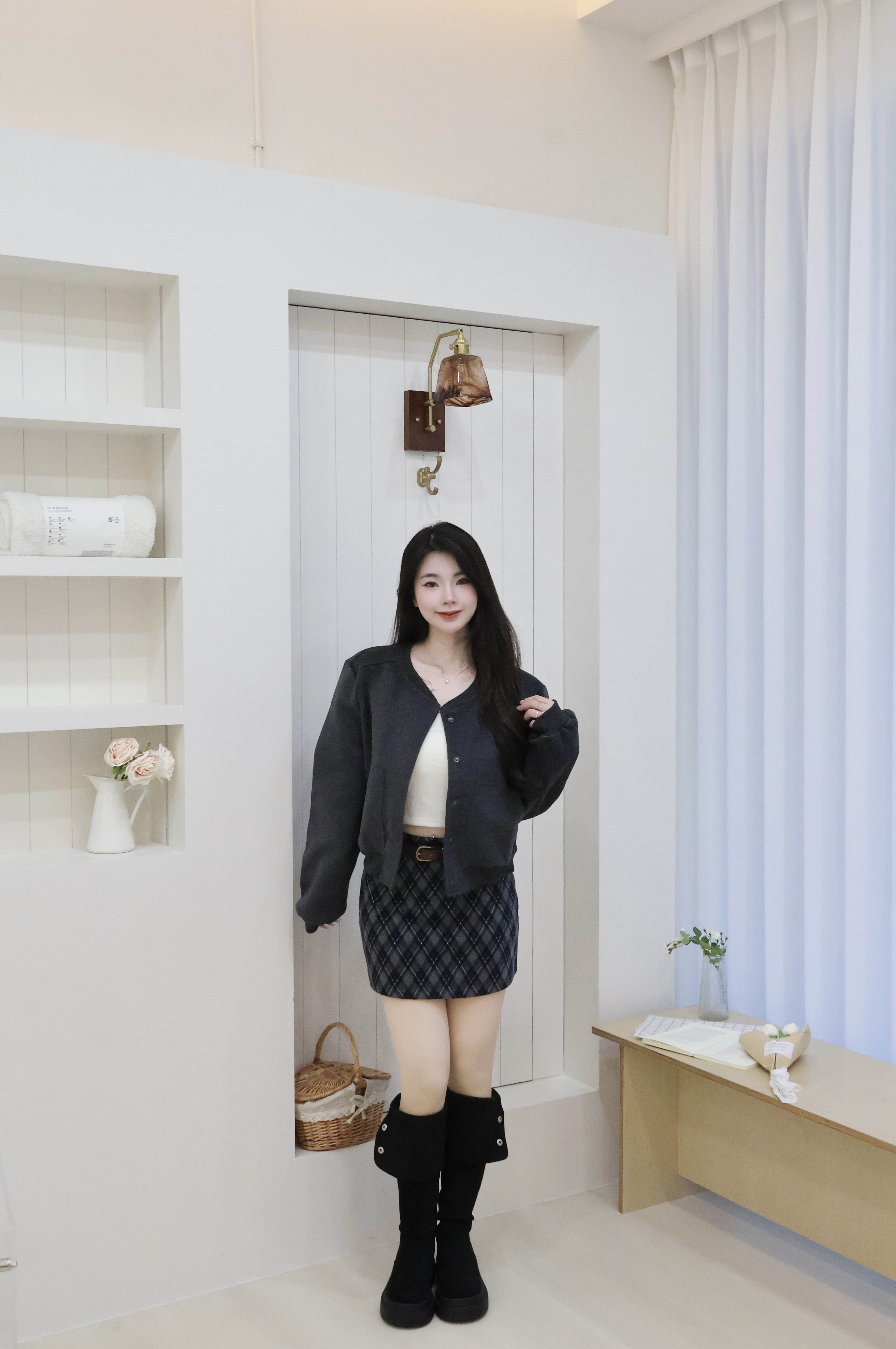 韓系厚毛呢夾克🩶