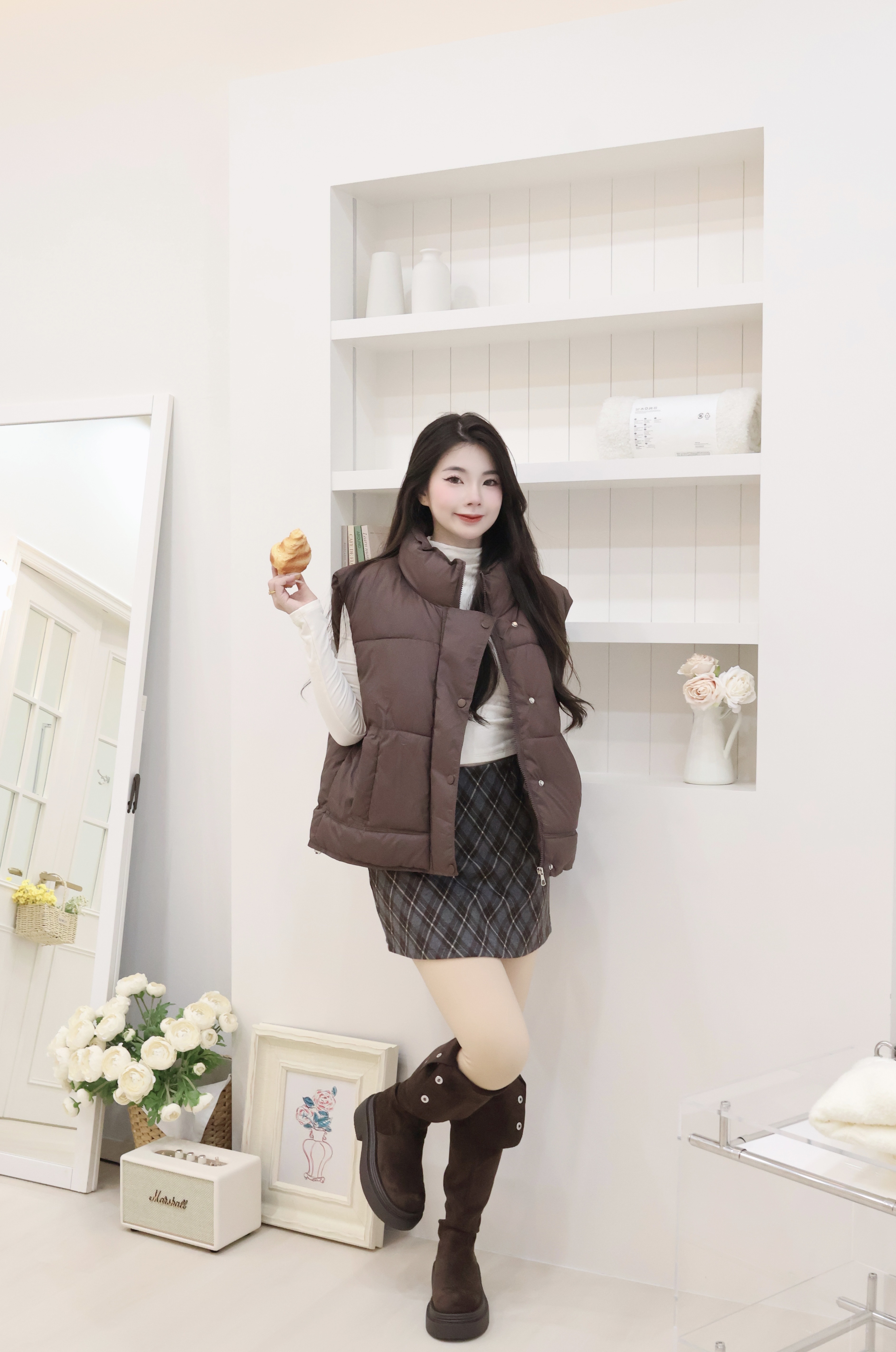 棉花糖澎澎鋪棉背心🧁