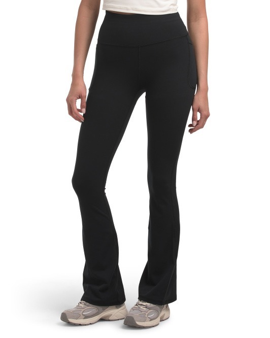 【預購】Q121004 UNDER ARMOUR 女裝黑色運動喇叭褲