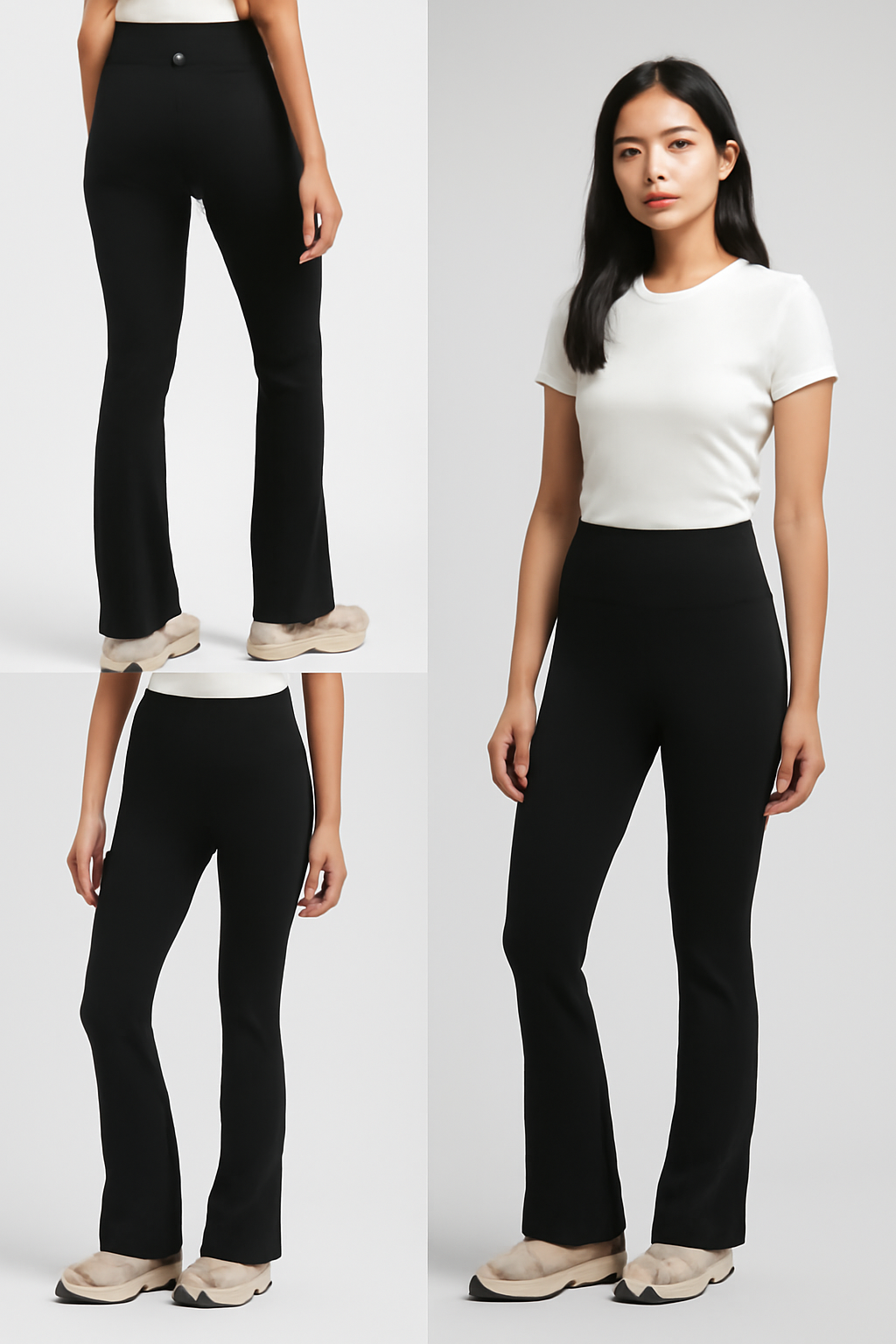 【預購】Q121004 UNDER ARMOUR 女裝黑色運動喇叭褲