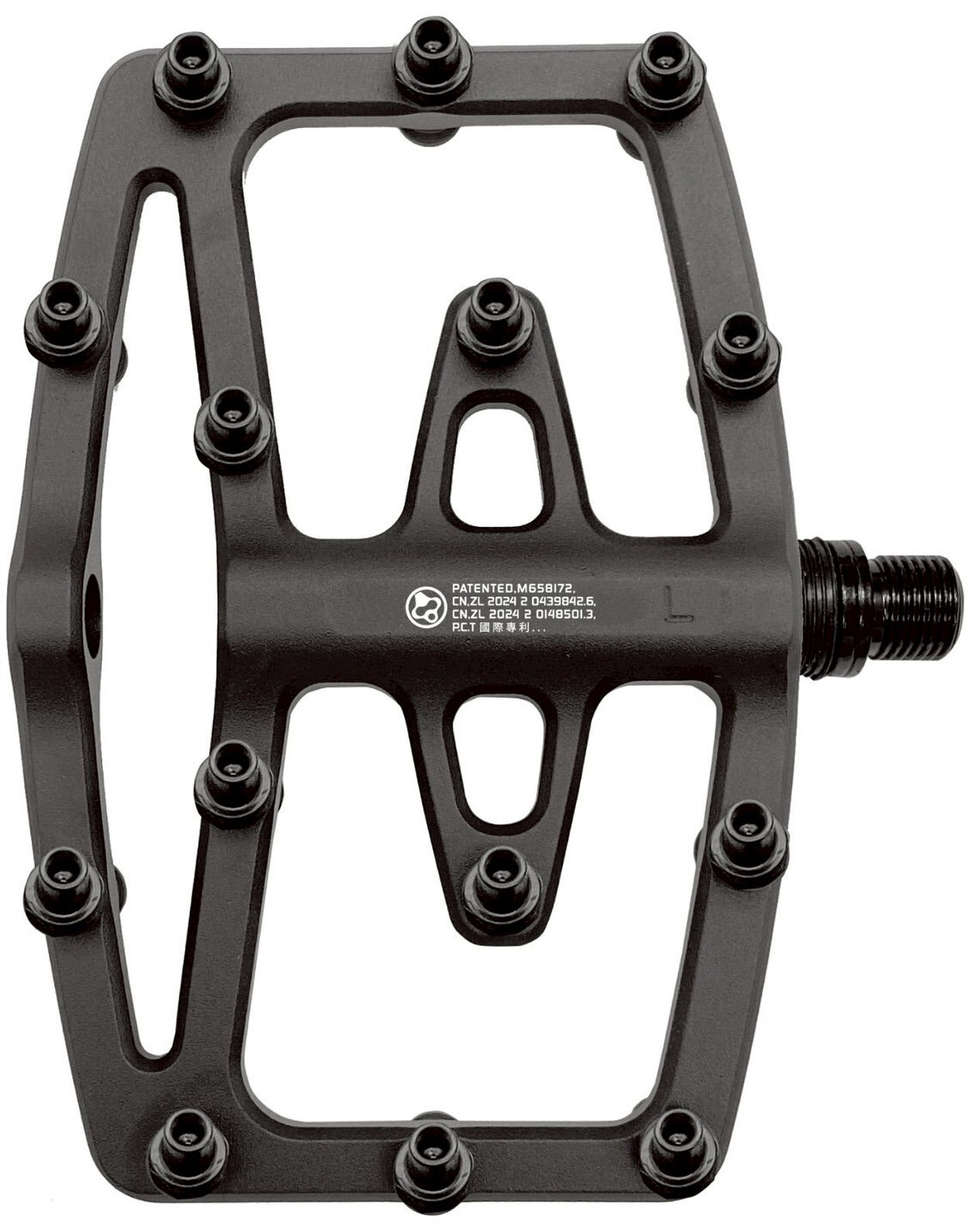 富律業 FOURIERS 極度寬自行車踏板 超級大面積單車踏板 安全/ 防滑/ 舒適 PT-MOTH（大蛾）