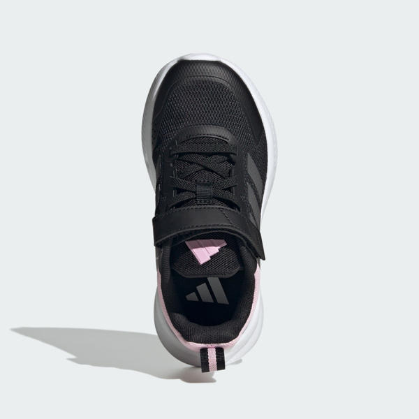 Adidas 愛迪達 Fortarun 4.0 El JR9313 大童 慢跑鞋 運動鞋 黑 粉紅