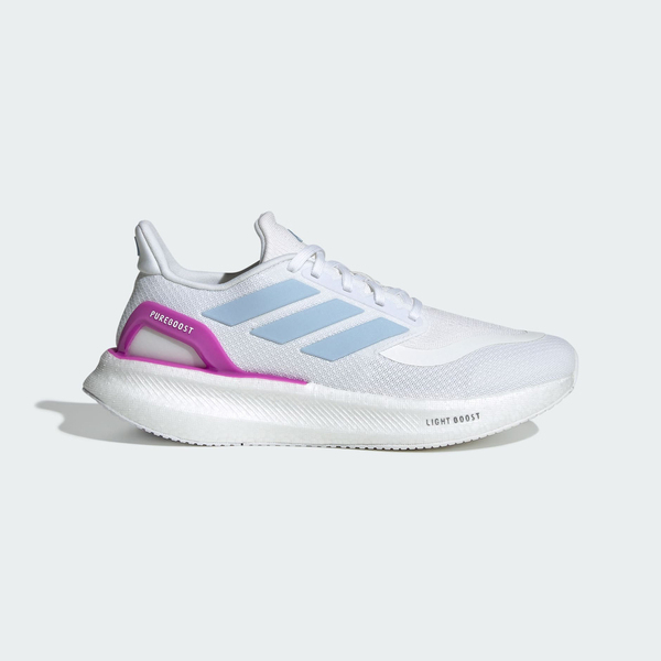 Adidas 愛迪達 Pureboost 5 JI0307 女 慢跑鞋 跑鞋 路跑 白 紫