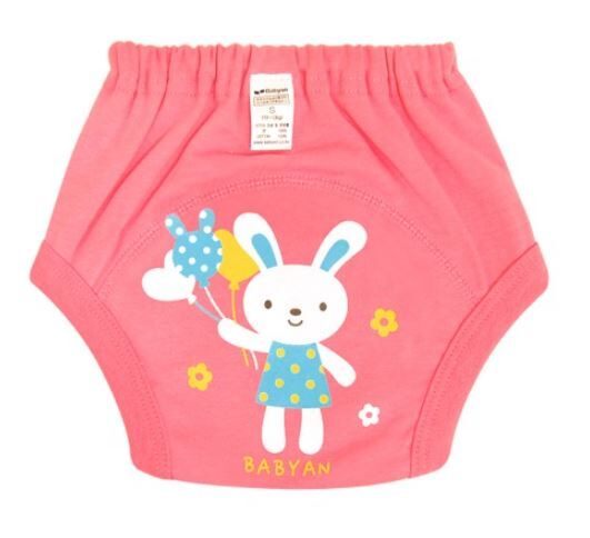(50-70CC)4層Babyan繽紛氣球兔學習褲