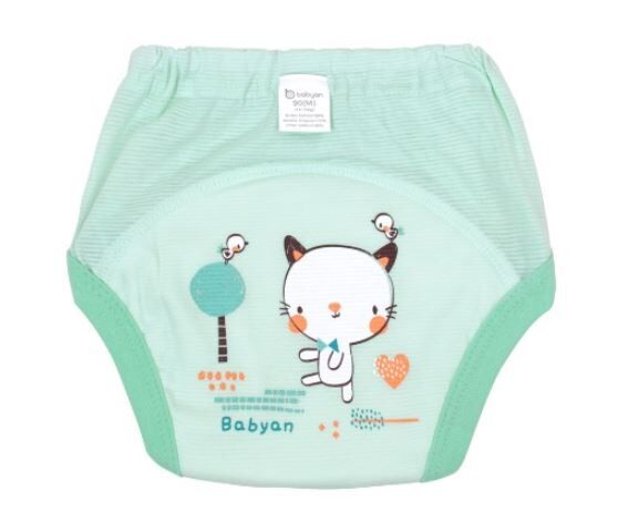 (50-70CC)4層Babyan森林小貓學習褲