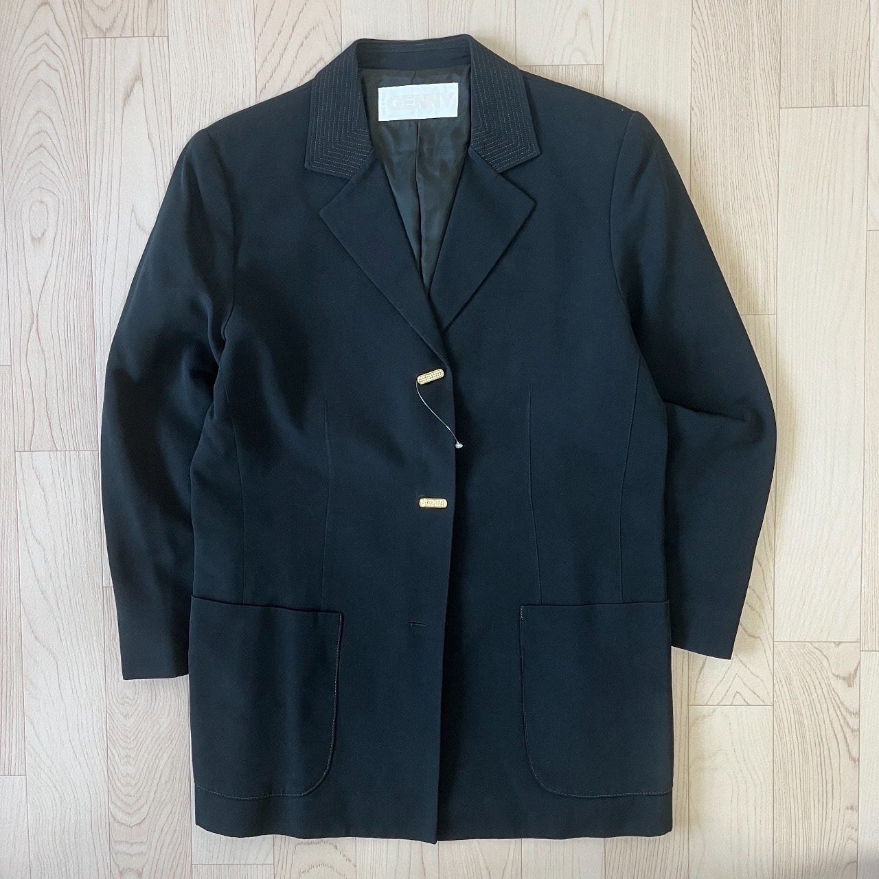 GENNY意大利製黑色西裝外套