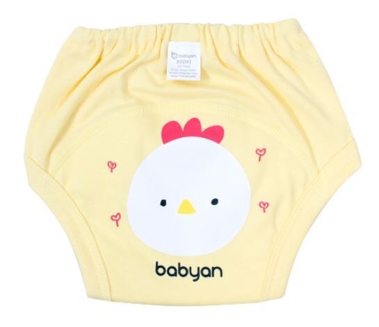 (50-70CC)4層Babyan淘氣小雞學習褲