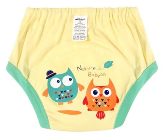 (30-50CC)3層Babyan俏皮貓頭鷹學習褲