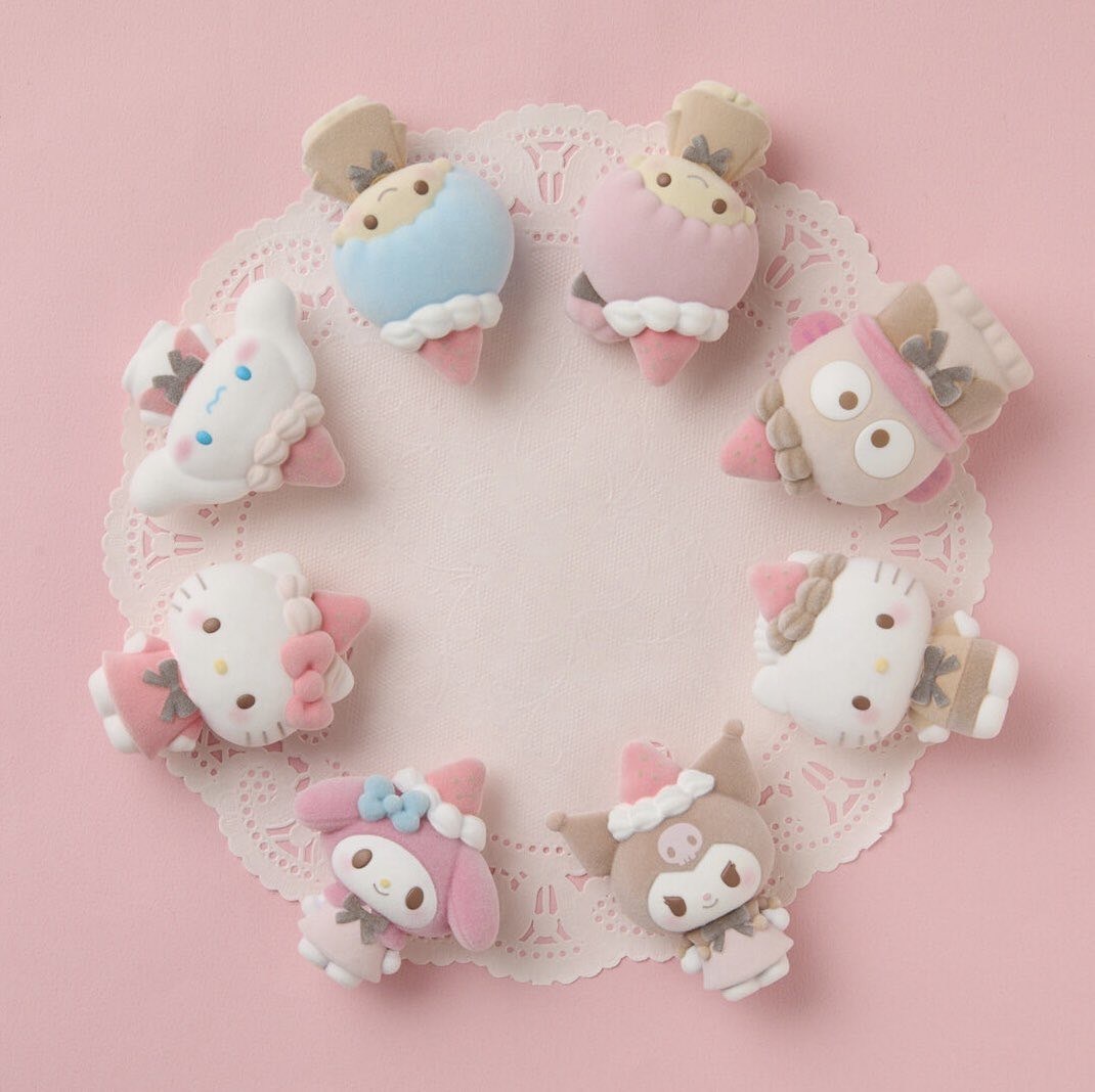 三麗鷗植絨盲抽公仔