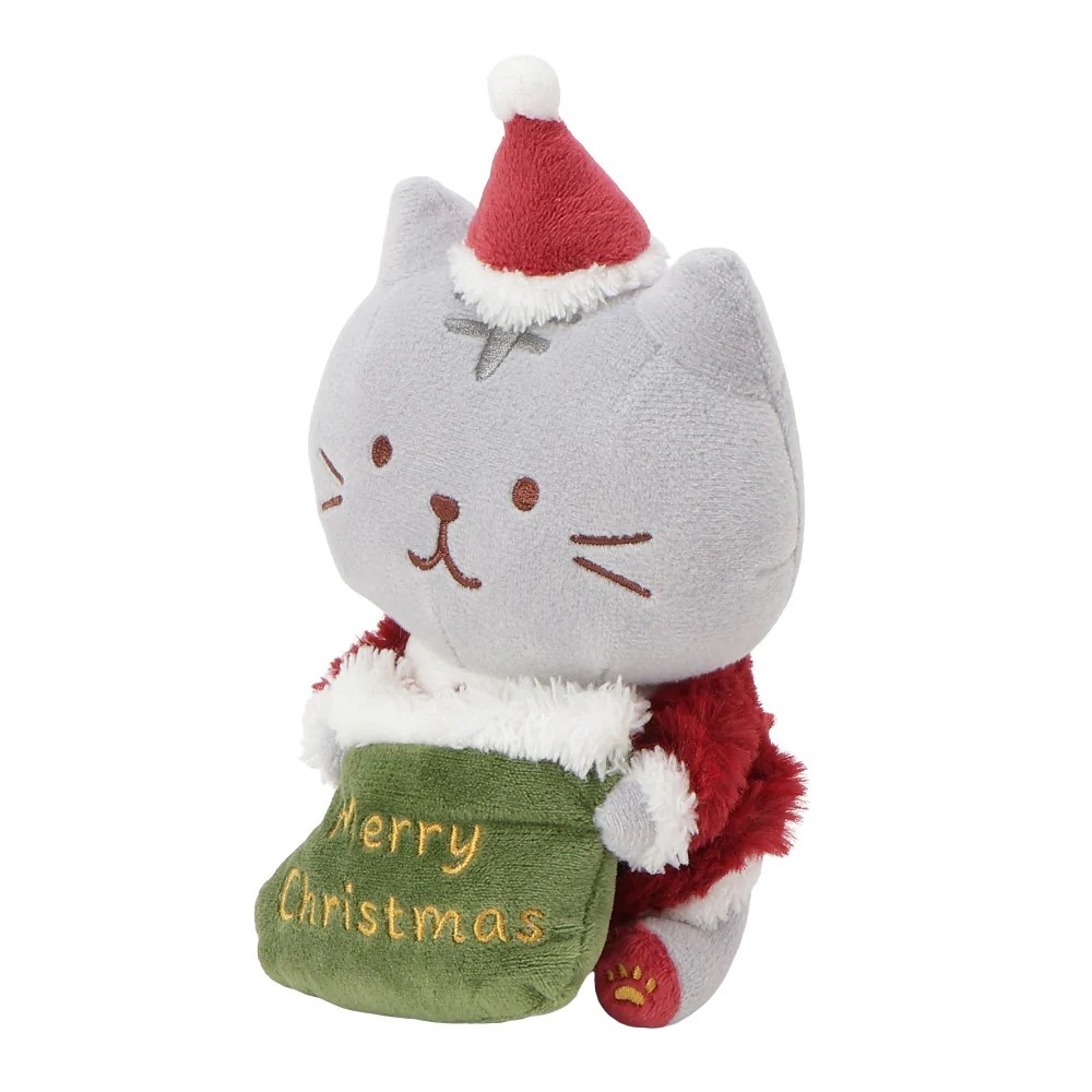 Fuku Fuku Nyanko Christmas Sitting Doll 20cm - Sabata