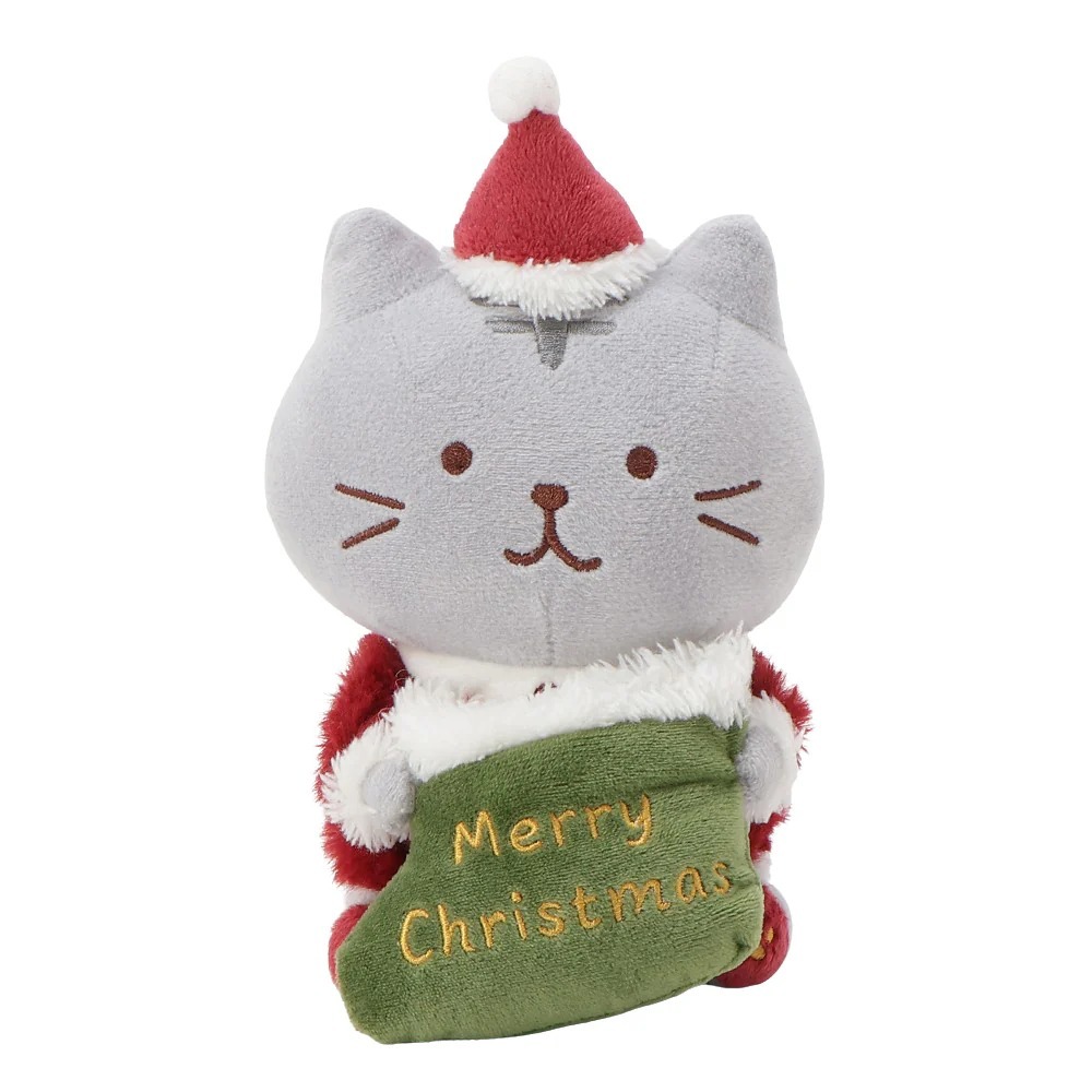 Fuku Fuku Nyanko Christmas Sitting Doll 20cm - Sabata