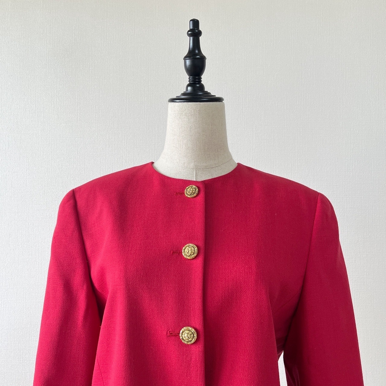 Addenda紅色羊毛外套