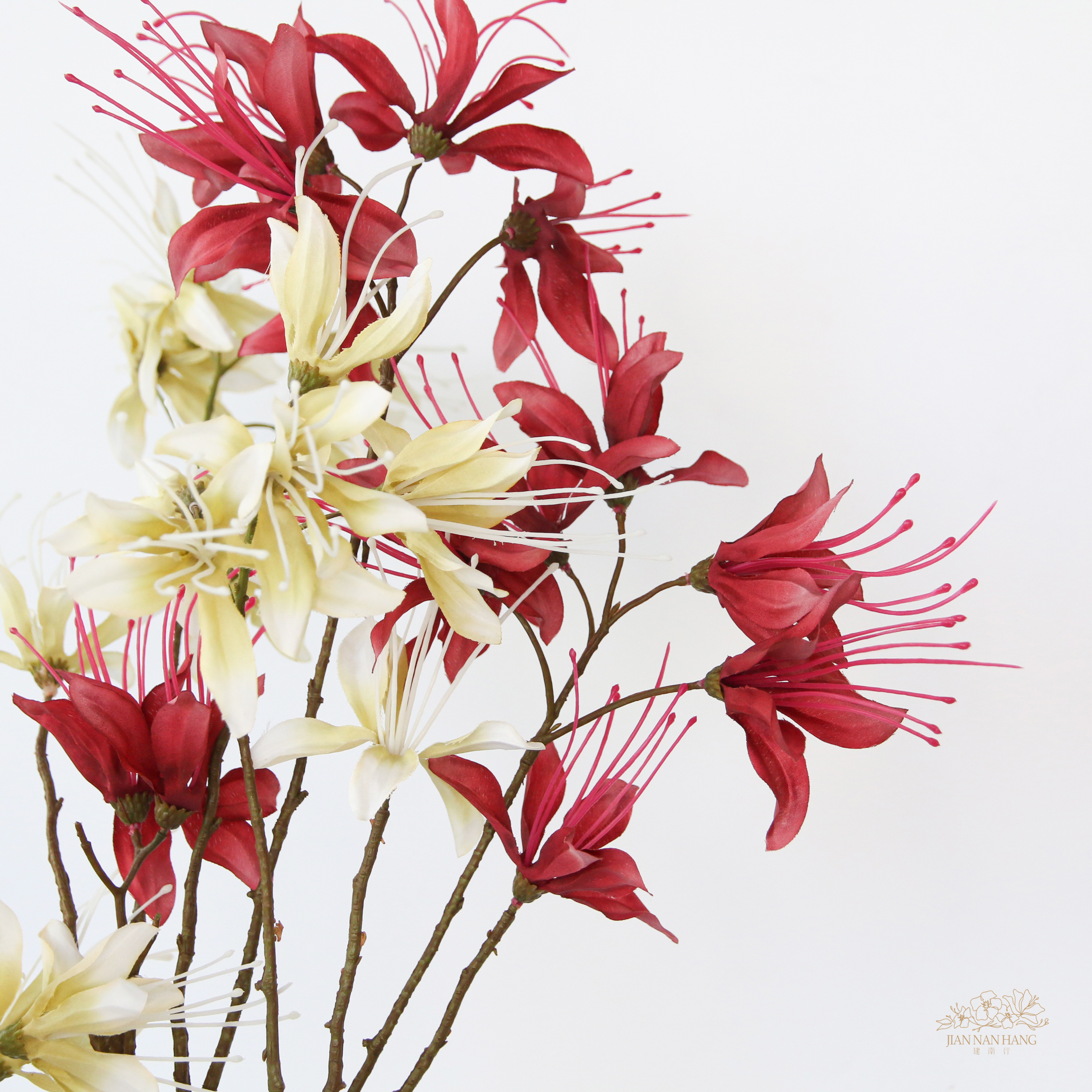 人造花 杜鵑長枝 2色