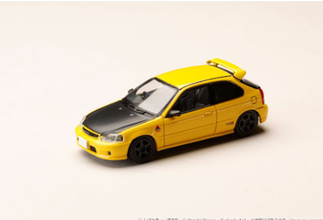 1:64 HONDA CIVIC TYPE R EK9 INITIAL D 30TH ANNIVERSARY HJDMD007