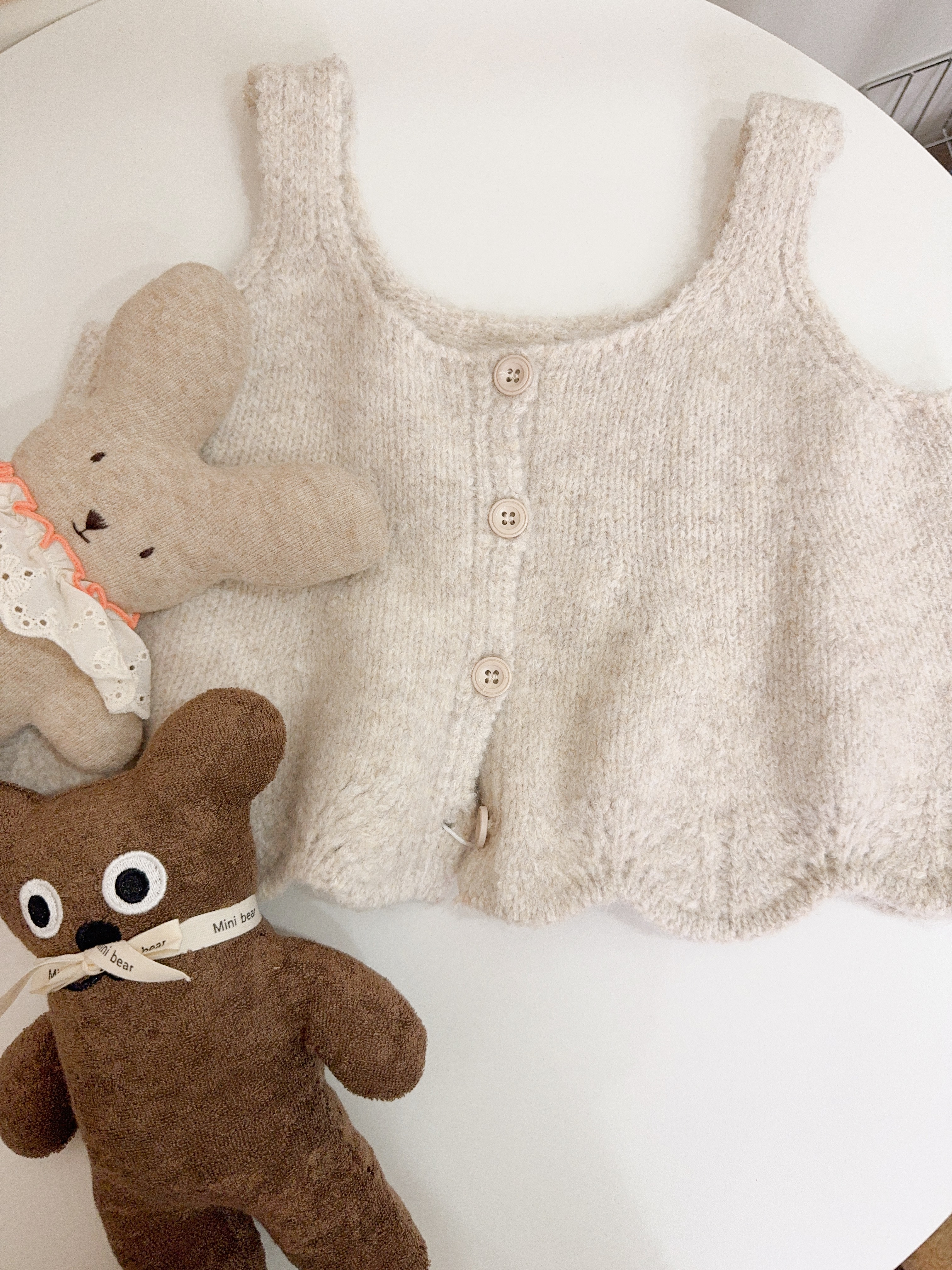 8272冬天疊穿針織背心