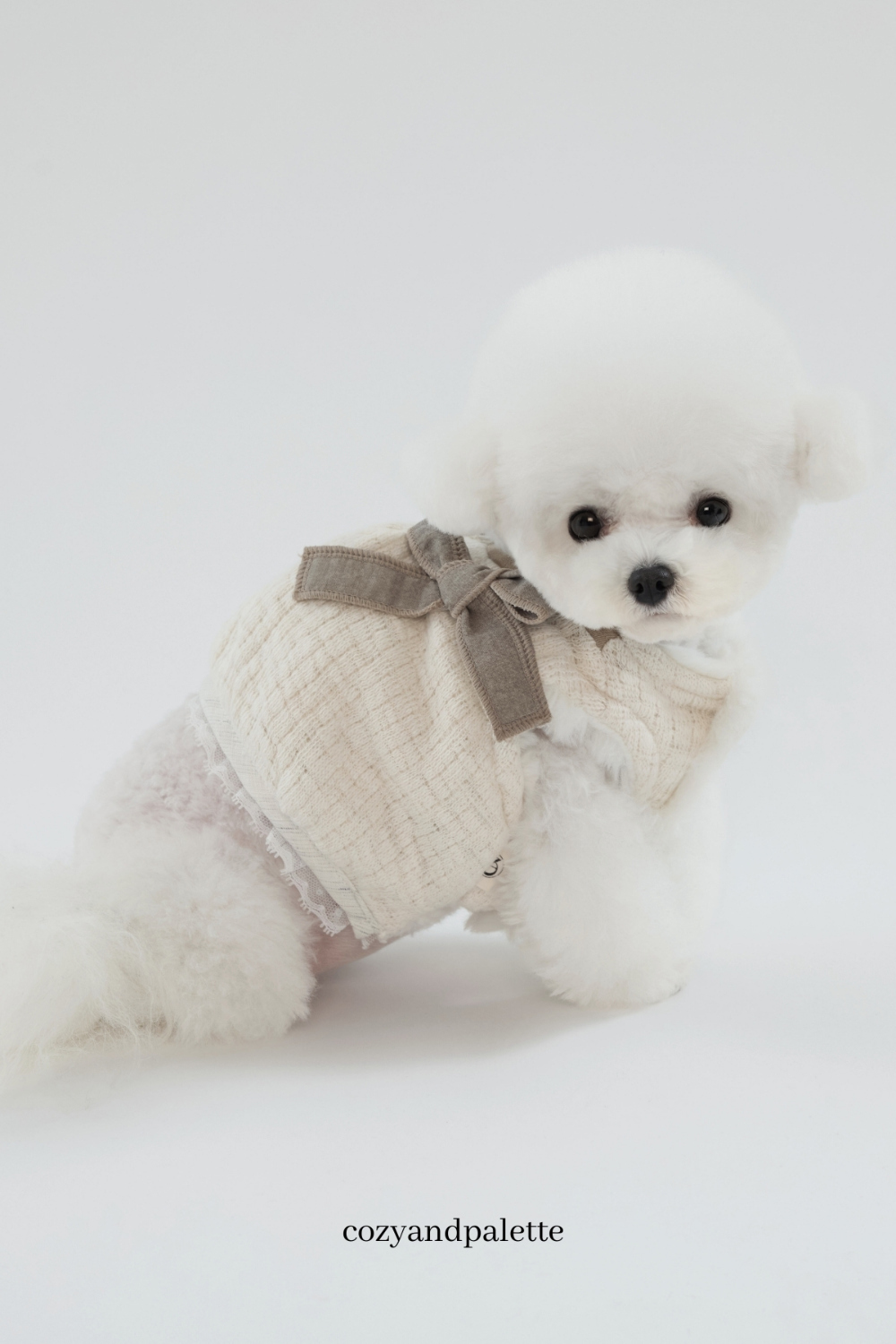 COZY-N Cozy Mood 雙面舒適鋪毛夾克_象牙白