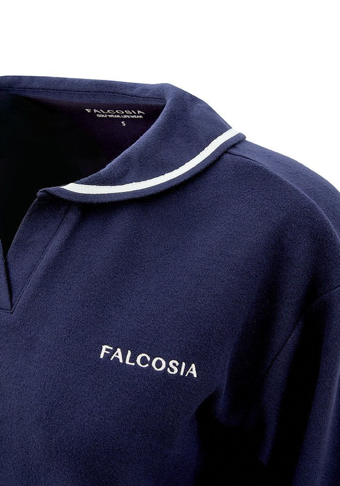 水手小領衛衣-午夜詩藍