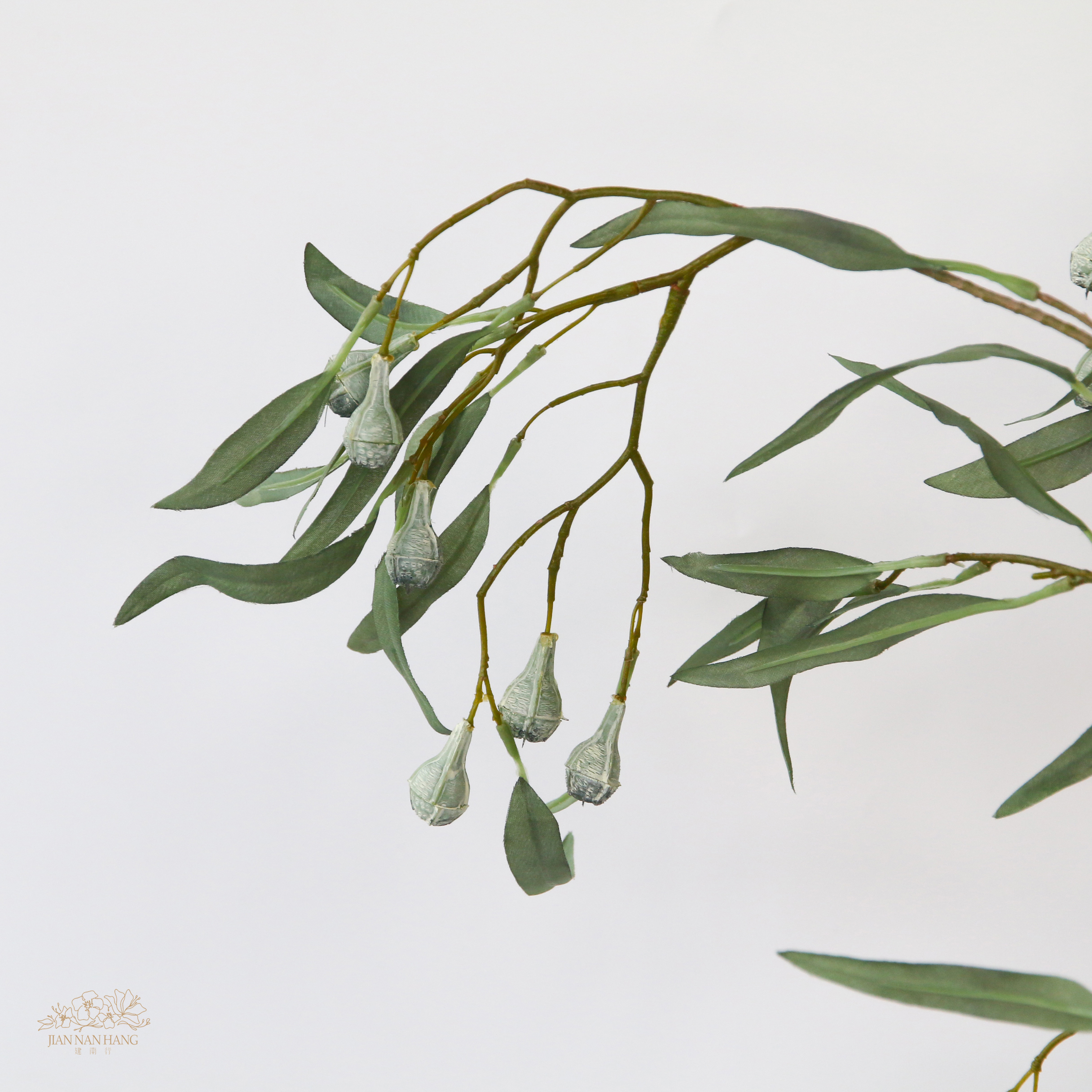 人造葉 細葉尤加利長枝