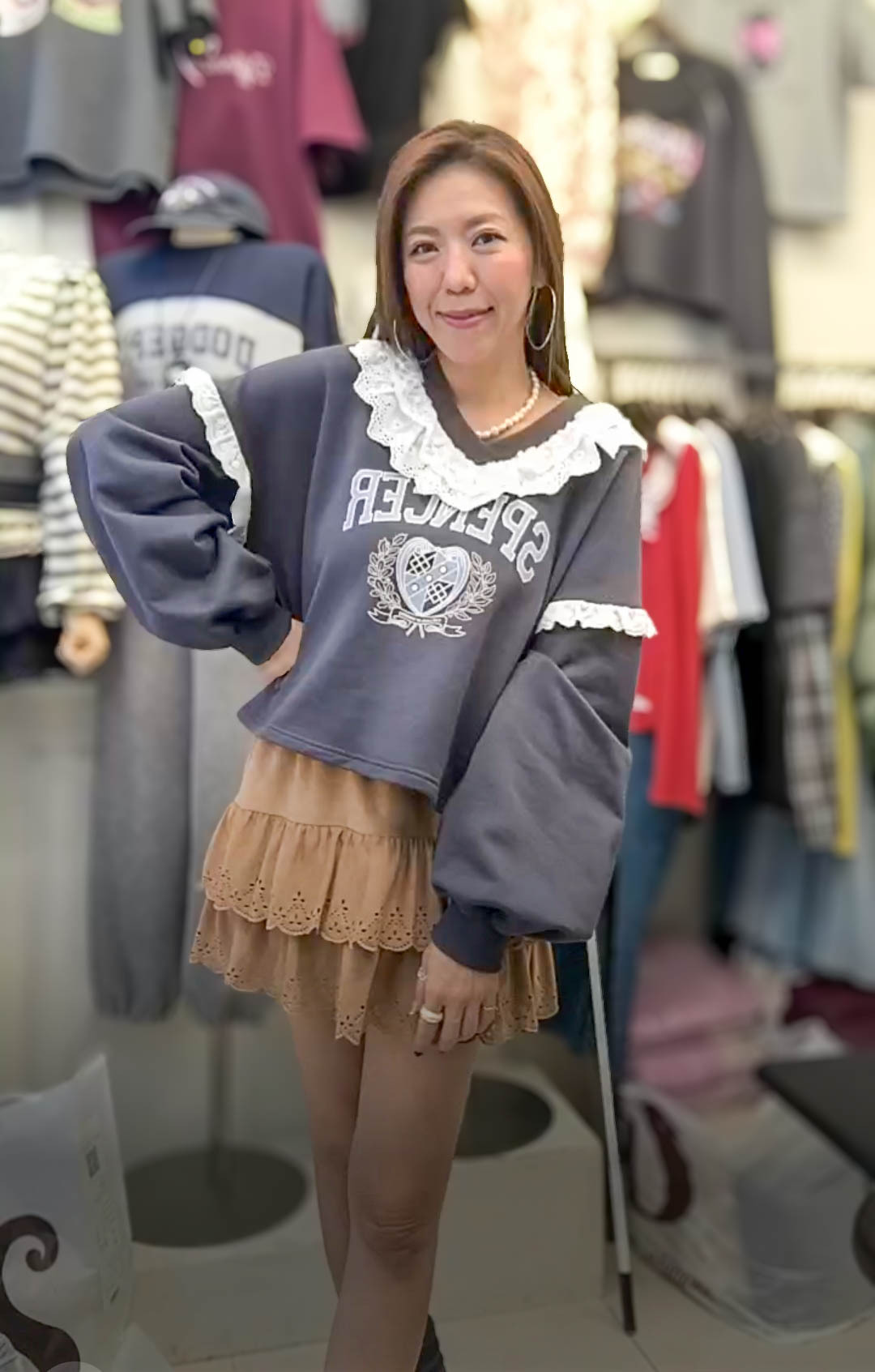 🎈K9916  ▶️SPENCER上衣 👉B:136cm L:59cm